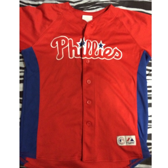 Phillies baseball jersey