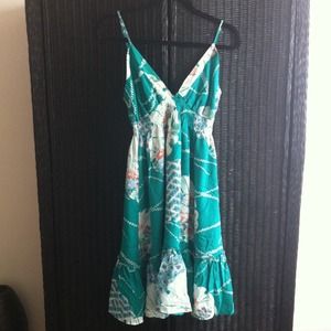 100% silk summer dress