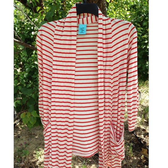 Striped Sweater (red/white)