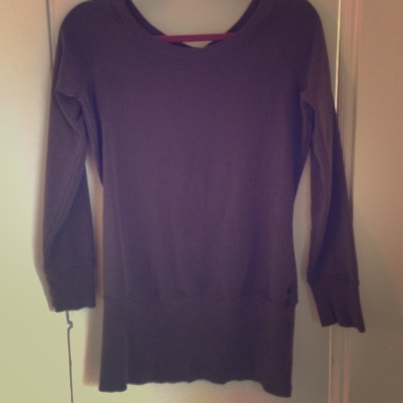 Express - Charcoal grey sweatshirt