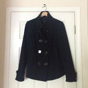 The Limited Wool Pea Coat