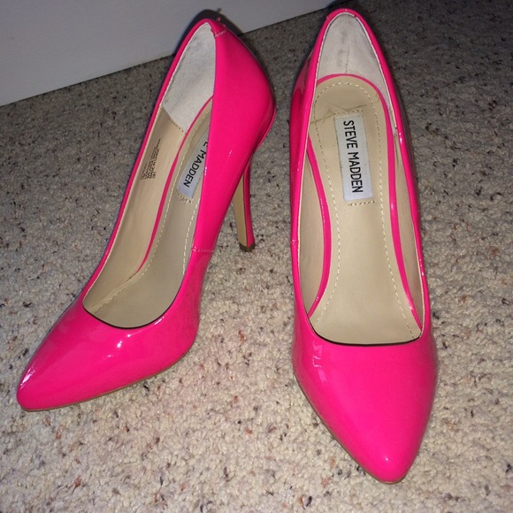 Pink Steve Madden heels