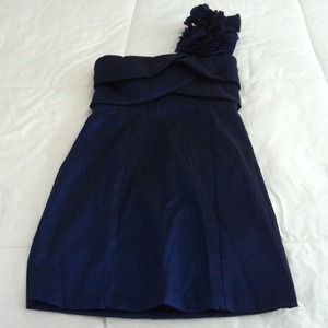 Blue dress