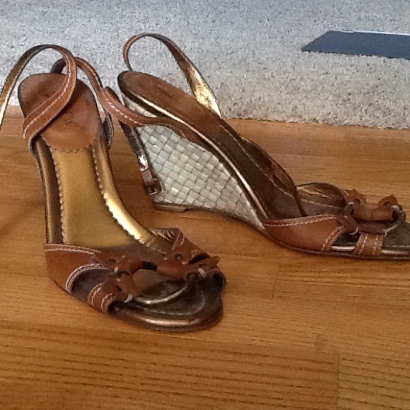 J. Crew Shoes - J. Crew leather wedge espadrilles