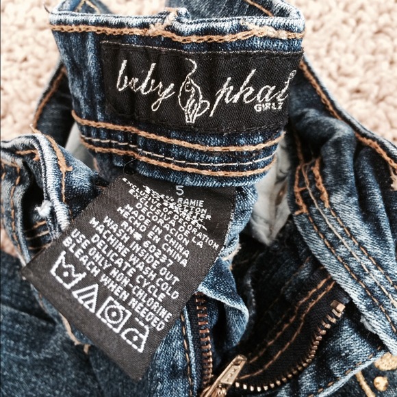 Girls size 5 jeans - Picture 2 of 2