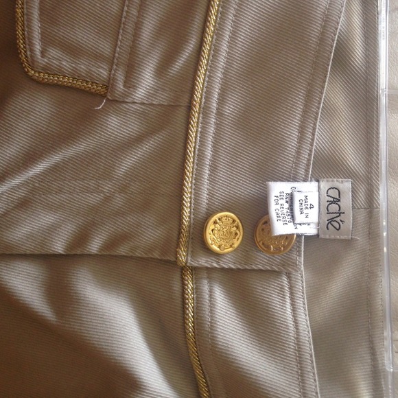Cache khaki pants - Picture 4 of 4