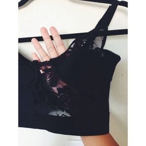 Lace bralette top
