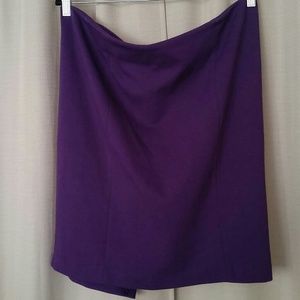 Go international purple skirt size 14 straight