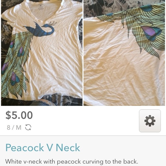 Peacock Vneck