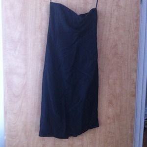 Silk tube dress