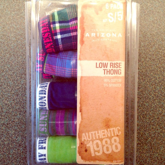 Arizona low rise thongs