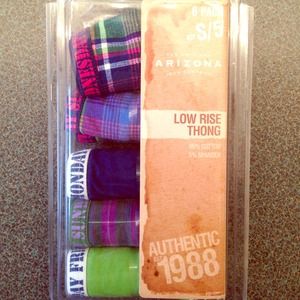 Arizona low rise thongs