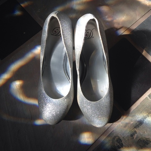 Sparkly heels
