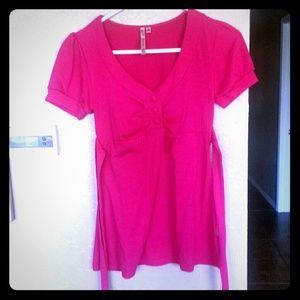 Fuchsia blouse