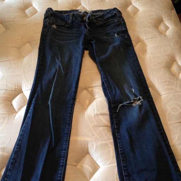 Size 5 long bullhead black jeans