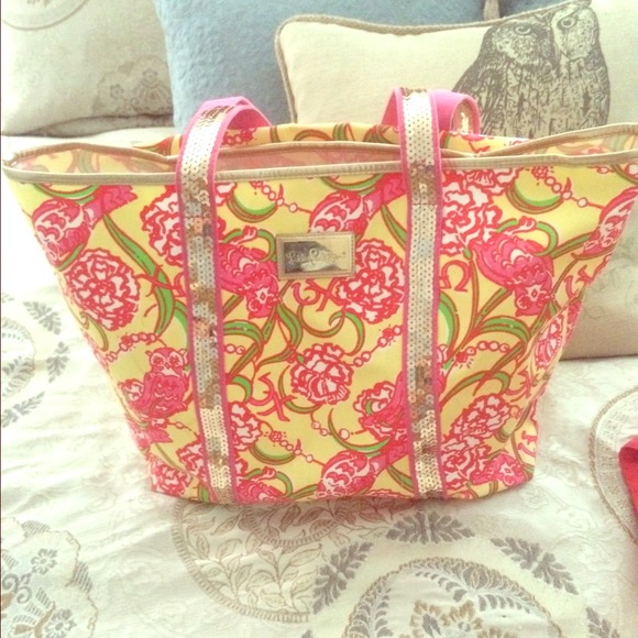 Chi Omega Lilly Pulitzer Bag