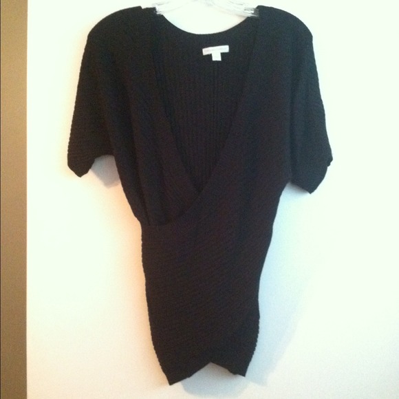 Black wrap top
