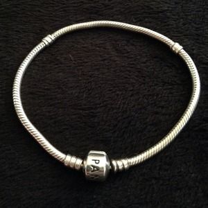 Authentic Pandora Bracelet 8.3" Silver