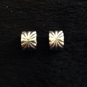 Pandora sunburst stopper set. Sterling silver
