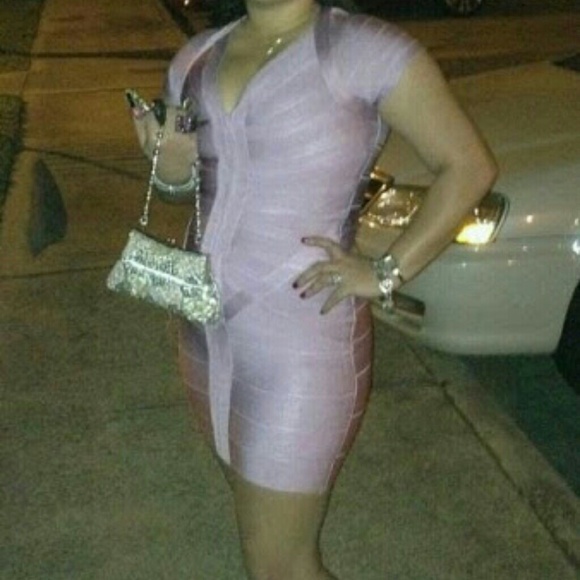 Dresses & Skirts - Lavender Bandage Dress