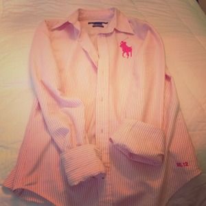 Polo Ralph Lauren pink button up