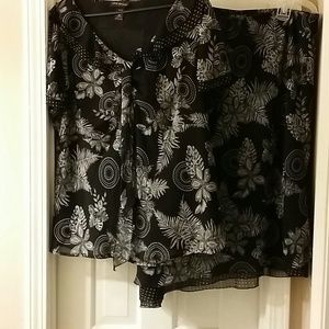 Lane Bryant 2 piece set