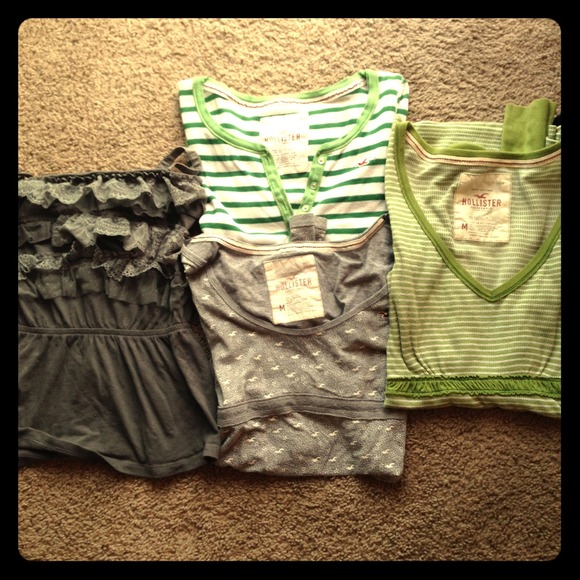 Hollister shirt bundle