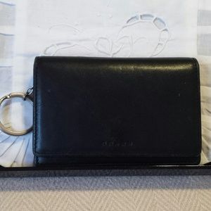 Coach key chain card wallet