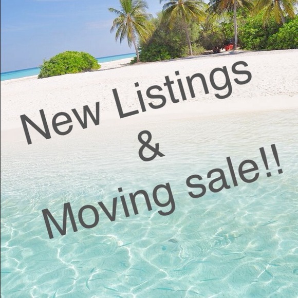 Closet clean out! New & existing listings