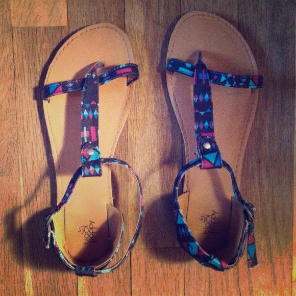 Tribal Beach Sandals