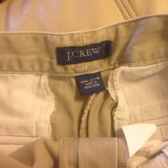 NWOT J Crew khaki shorts - Picture 3 of 3