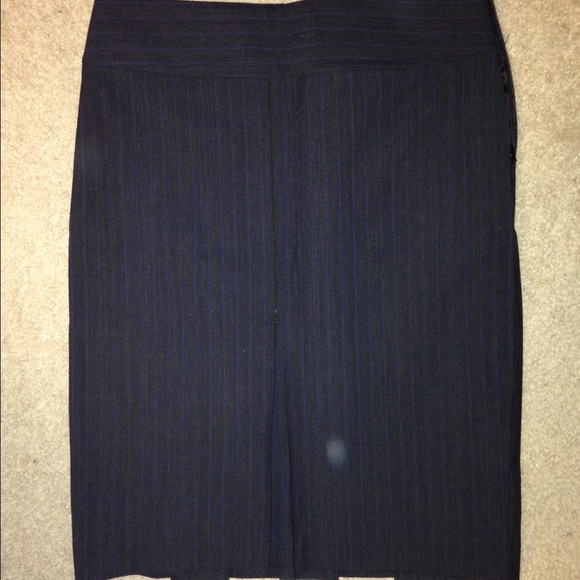 Pinstripe skirt