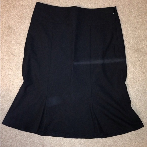 Black pencil skirt