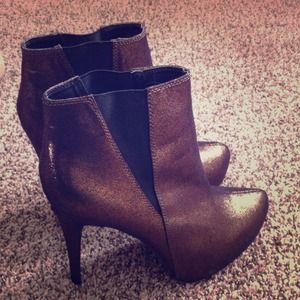 Bronze Rock & Republic Heels