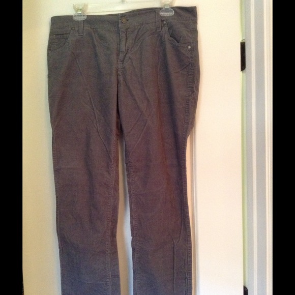 Gray Skinny Cords