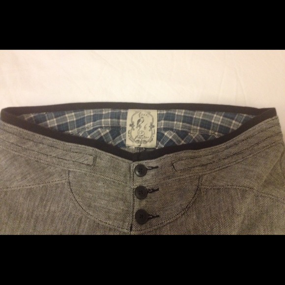 SOLD***NWOT Free People Extreme Wide Linen Pants - Picture 3 of 4