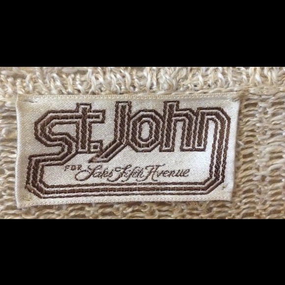 SOLD***St John Boucle Open Front Cardigan - Picture 2 of 4