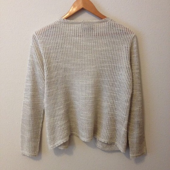 SOLD***St John Boucle Open Front Cardigan - Picture 3 of 4