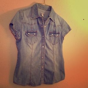 Denim Gap shirt, Medium