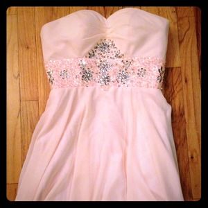 BLUSH PINK PARTY DRESS
