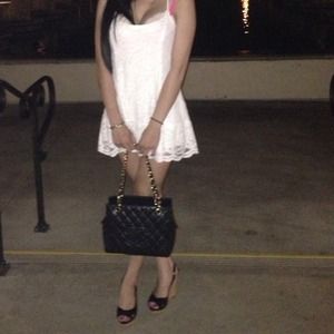 Abercrombie kids white summer dress