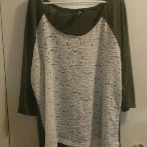 3/4 sleeve baseball shirt