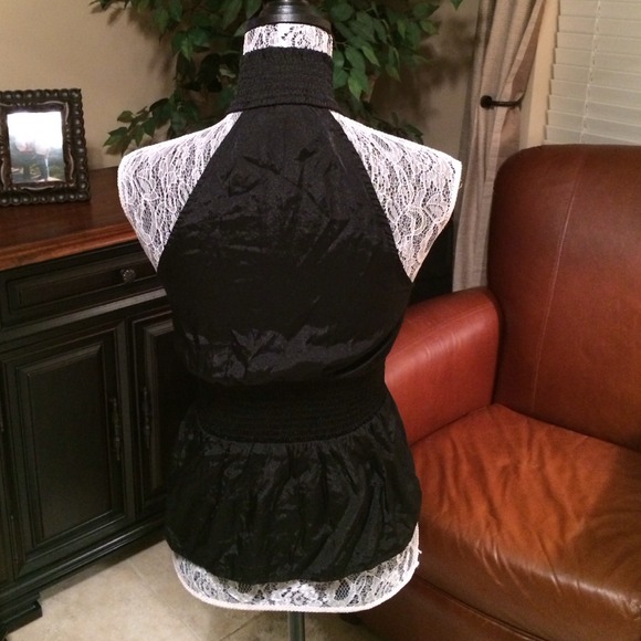 Donating 12/10.  Sexy black top - Picture 4 of 4