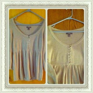 Woman's Lightweight Babydoll Sweater