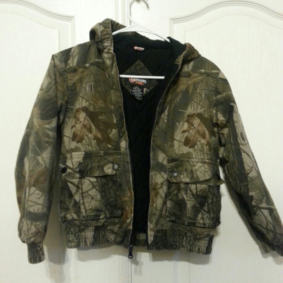 Youth camo coat Realtree hardwoods