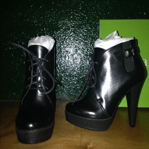 Charles by Charles David Adiras Lace-up Booties