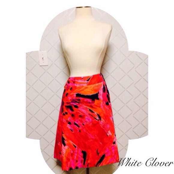 Lane Bryant vibrant skirt