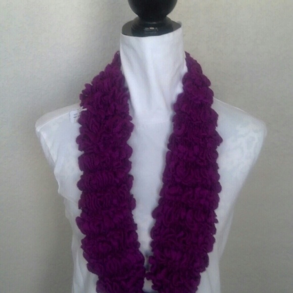 Magenta  Ribbon Cowl