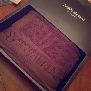Yves Saint Laurent towel