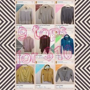 9 tops for $10